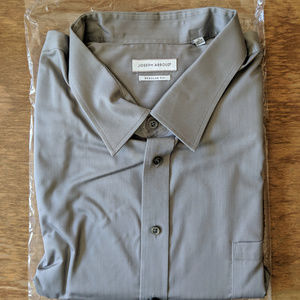 Joseph Abboud Neck 22 34/35 Men’s Grey Dress Shirt